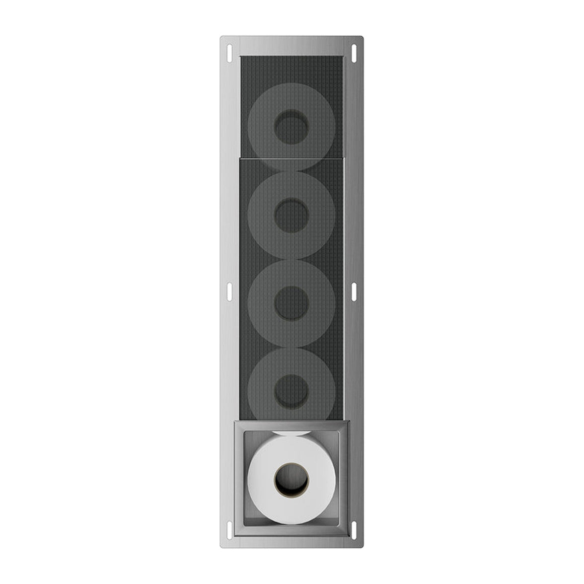 Xellanz Rocko reserverolhouder inbouw RVS - productfoto