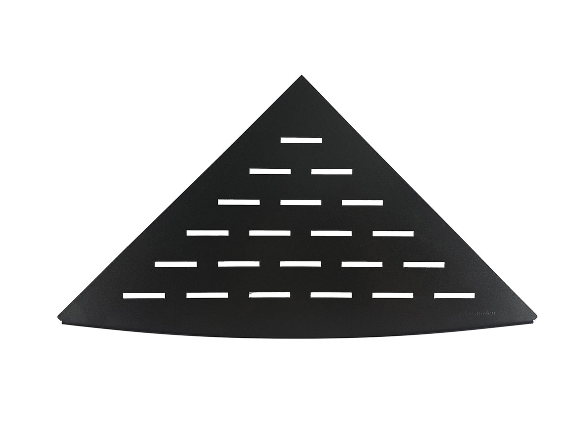 Wiesbaden InWall hoekplanchet Mat zwart - productfoto