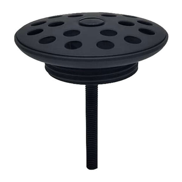 Xellanz Korv open afvoerplug rooster 5/4" mat zwart