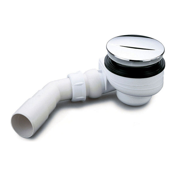 Nicolle Turboflow douchebaksifon voor afvoergat 90 mm chroom
