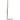 Wiesbaden UniMatch vloerbuis 75 x 22 x 3,2 cm geborsteld messing PVD - productfoto