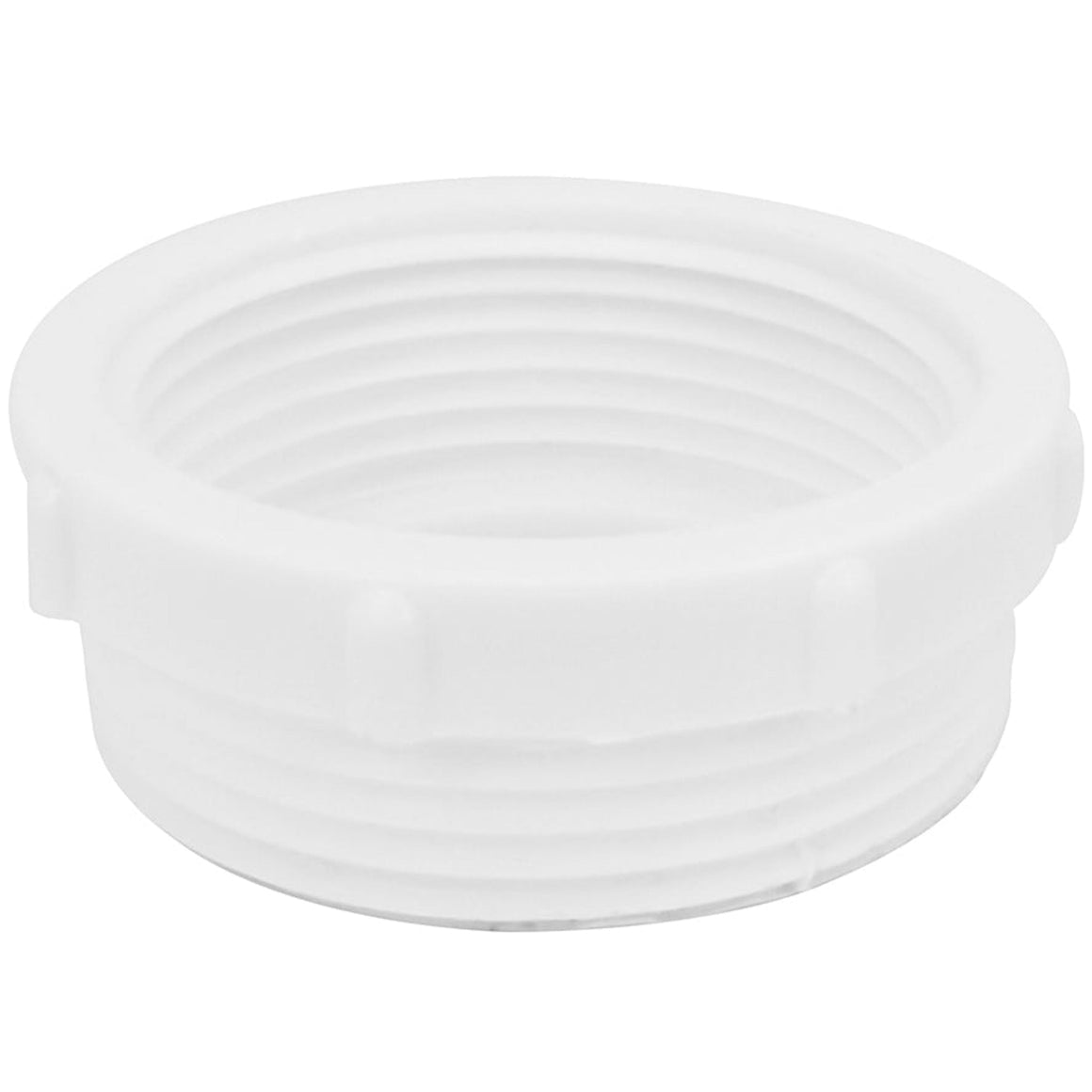 Riko Verloopring 1 1/2" buiten x 5/4" binnen kunststof wit - productfoto