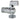 Riko Riko hoekstopkraan 1090 1/2x3/4 chroom - productfoto