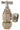 Riko Riko hoekstopkraan 3210 3/8x10mm chroom - productfoto