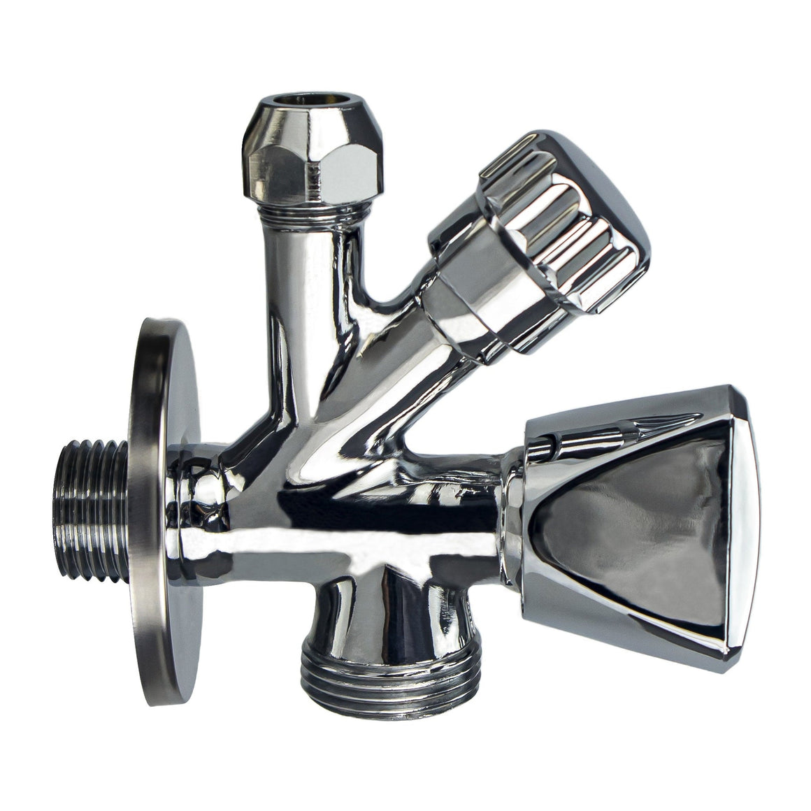 Riko combinatie kraantje 1/2 x 3/4 x 10 mm chroom - productfoto