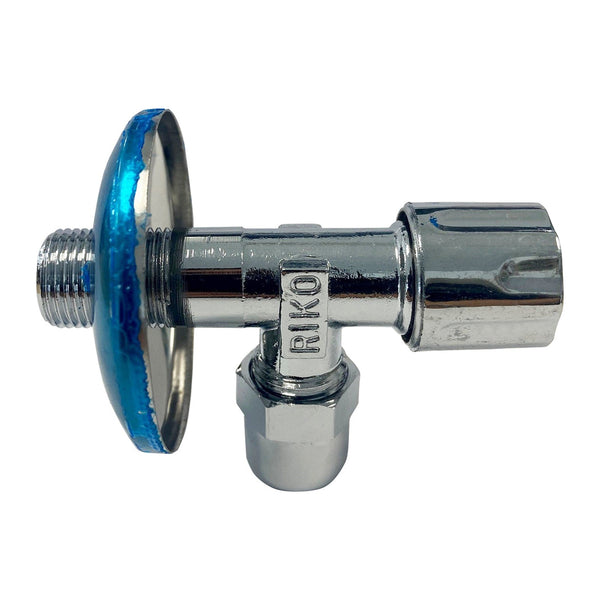 Riko hoekstopkraan 3/8 buitendraad x 10 mm