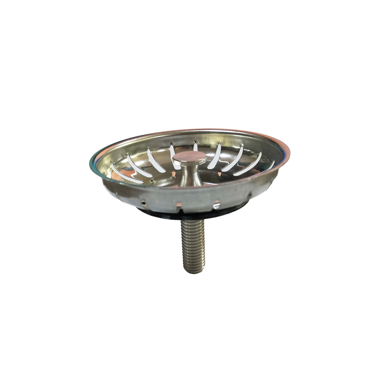 Riko afvoerzeef compleet 83 mm RVS - productfoto