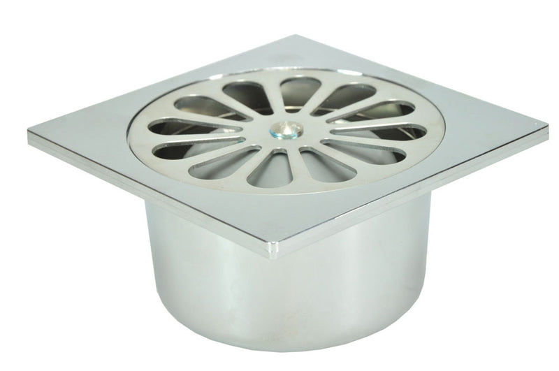 Riko doucheput met onderuitlaat 10 x 10 cm - productfoto