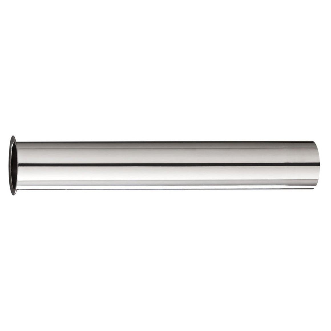 Wiesbaden UniMatch sifon verlengbuis 20 cm met kraag chroom - productfoto