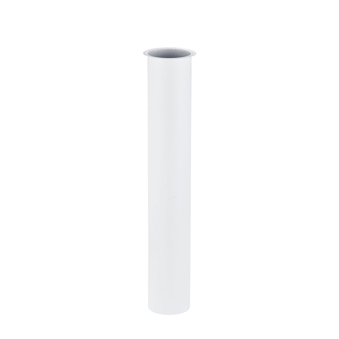 Wiesbaden UniMatch sifon verlengbuis 20 cm met kraag mat wit - productfoto