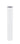 Wiesbaden UniMatch sifon verlengbuis 20 cm met kraag mat wit - productfoto
