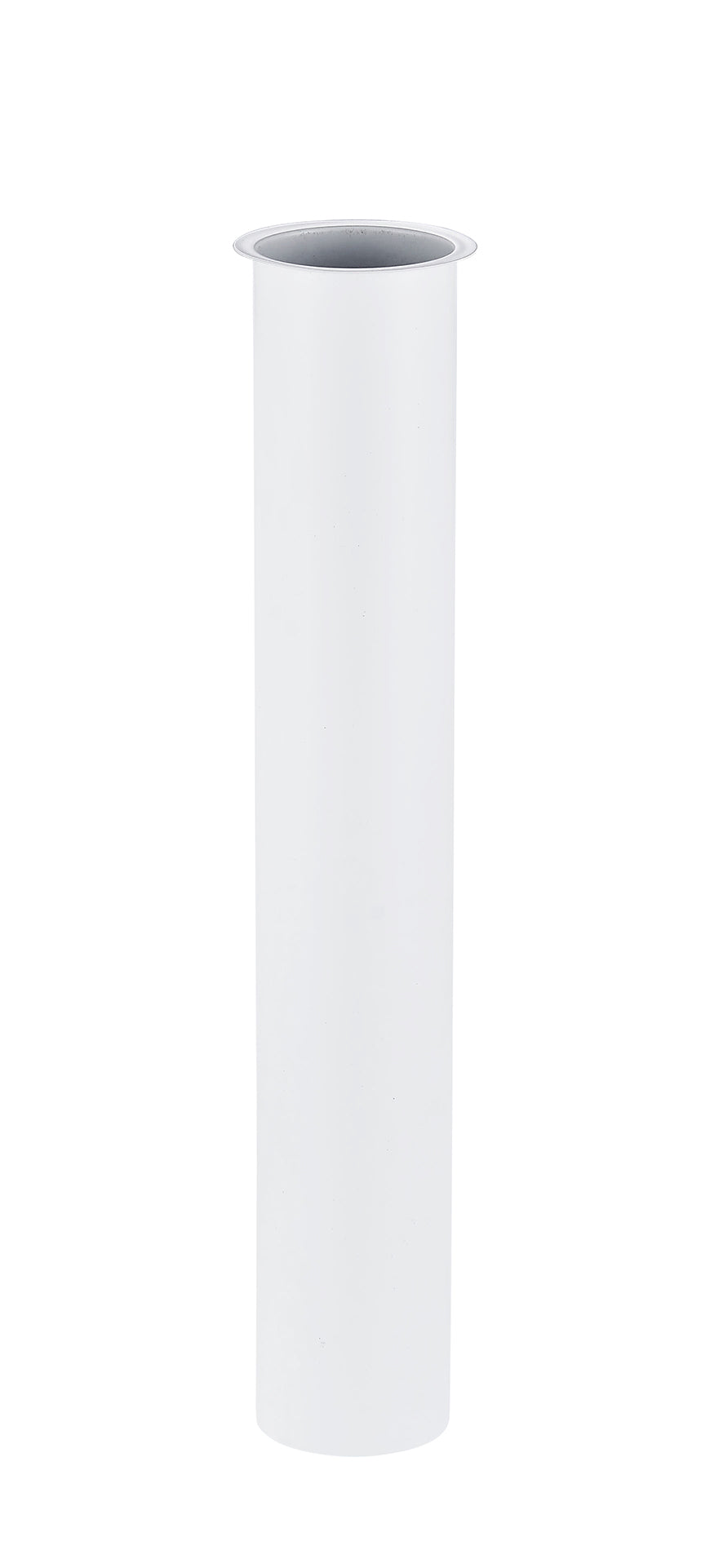 Wiesbaden UniMatch sifon verlengbuis 20 cm met kraag mat wit - productfoto