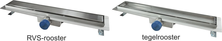 Wiesbaden Tegelrooster voor douchegoot 60 cm - productfoto