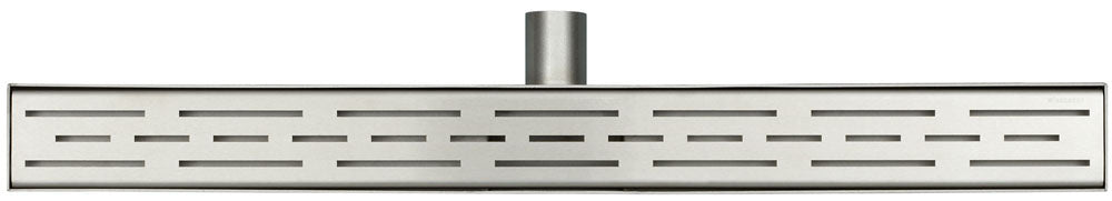 Wiesbaden 3e Generatie douchegoot met rooster 80 cm - detailfoto