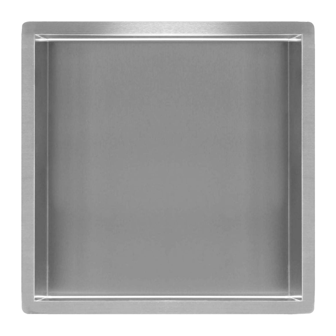Wiesbaden Demis inbouwnis 30 x 30 x 7 cm / RVS - productfoto