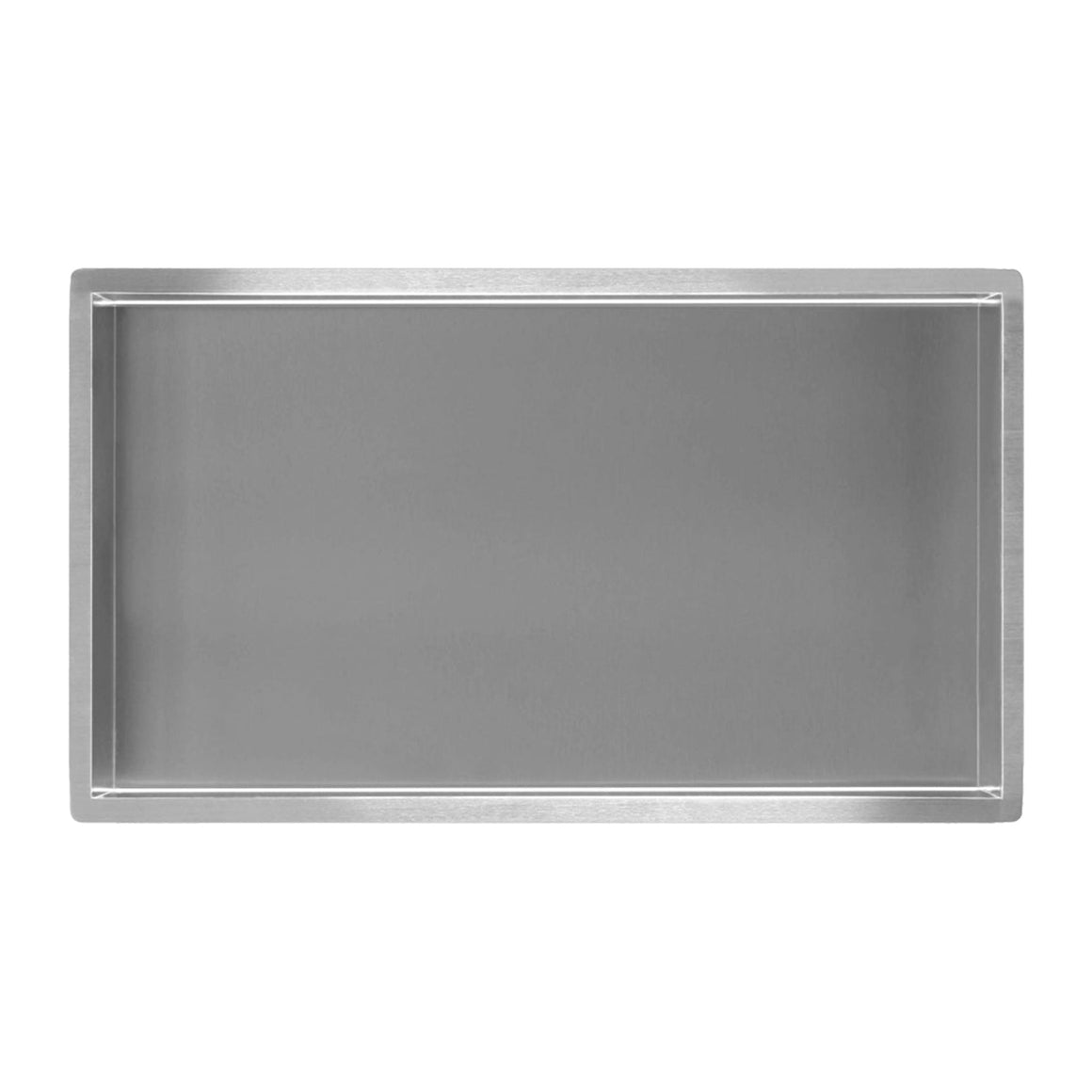 Wiesbaden Demis inbouwnis 30 x 60 x 7 cm / RVS - productfoto