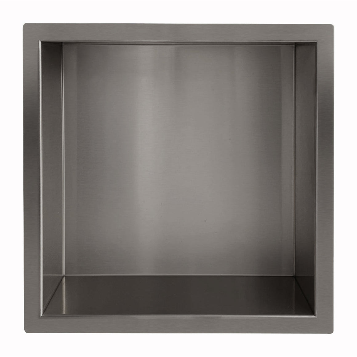 Wiesbaden Demis inbouwnis PVD 30 x 30 x 7 cm / Gunmetal - productfoto