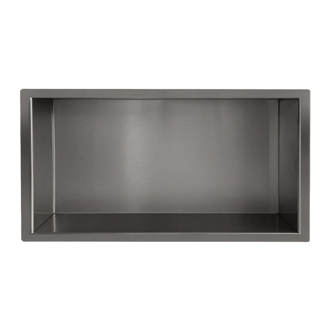 Wiesbaden Demis inbouwnis PVD 30 x 60 x 7 cm / Gunmetal - productfoto