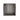 Wiesbaden Demis inbouwnis PVD 30 x 30 x 10 cm / Gunmetal - productfoto