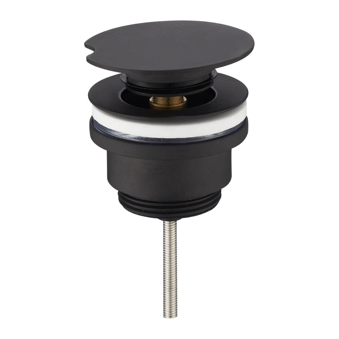 Xellanz Flowe draaiwaste afvoerplug 5/4" - Mat zwart - productfoto #variant_57365694447940