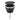Xellanz Flowe draaiwaste afvoerplug 5/4" - Mat zwart - productfoto #variant_57365694447940