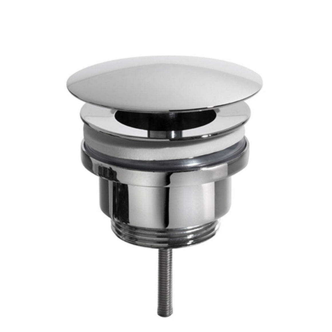 Wiesbaden UniMatch open afvoerplug chroom - productfoto