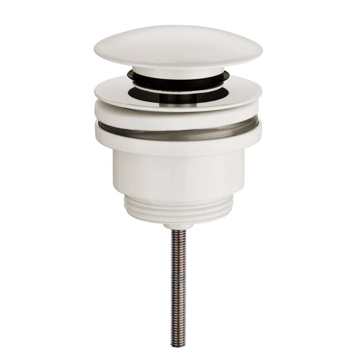 Wiesbaden UniMatch clickwaste afvoerplug mat wit - productfoto