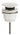 Wiesbaden UniMatch clickwaste afvoerplug mat wit - productfoto