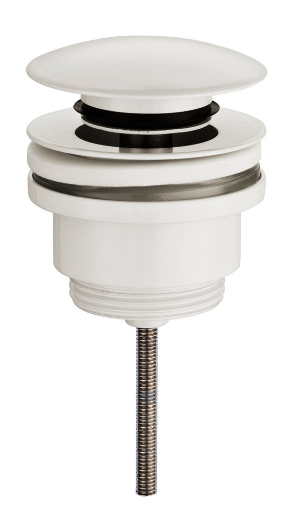 Wiesbaden UniMatch clickwaste afvoerplug mat wit - productfoto