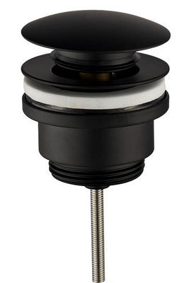 Wiesbaden UniMatch clickwaste afvoerplug mat zwart - productfoto