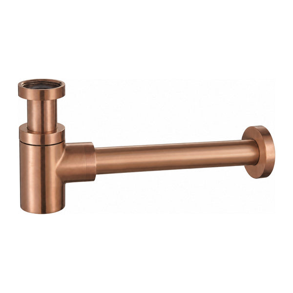 Wiesbaden UniMatch fonteinsifon 5/4" x 32 mm geborsteld brons koper PVD