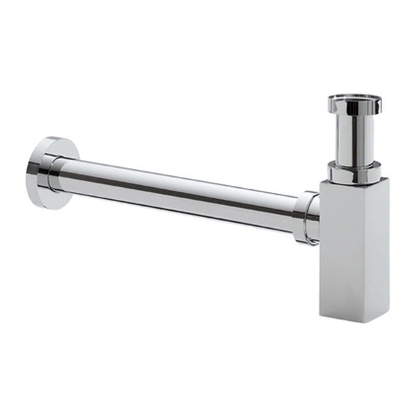 Siphon rombo carré 5/4" x 32 mm chrome