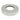 Wiesbaden UniMatch sifon rozet 32 mm x 65 mm chroom - productfoto