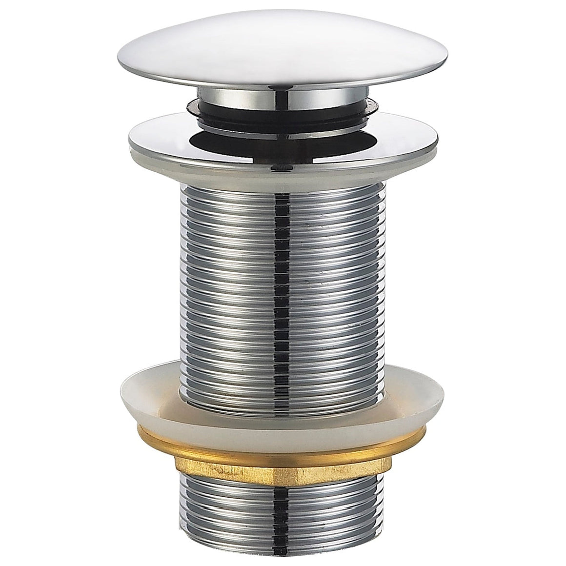 Wiesbaden UniMatch clickwaste afvoerplug verlengd chroom - productfoto