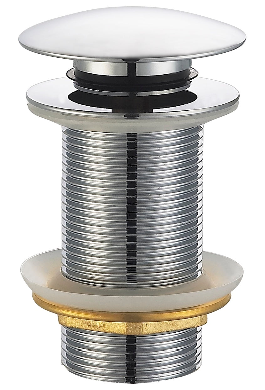 Wiesbaden UniMatch clickwaste afvoerplug verlengd chroom - productfoto