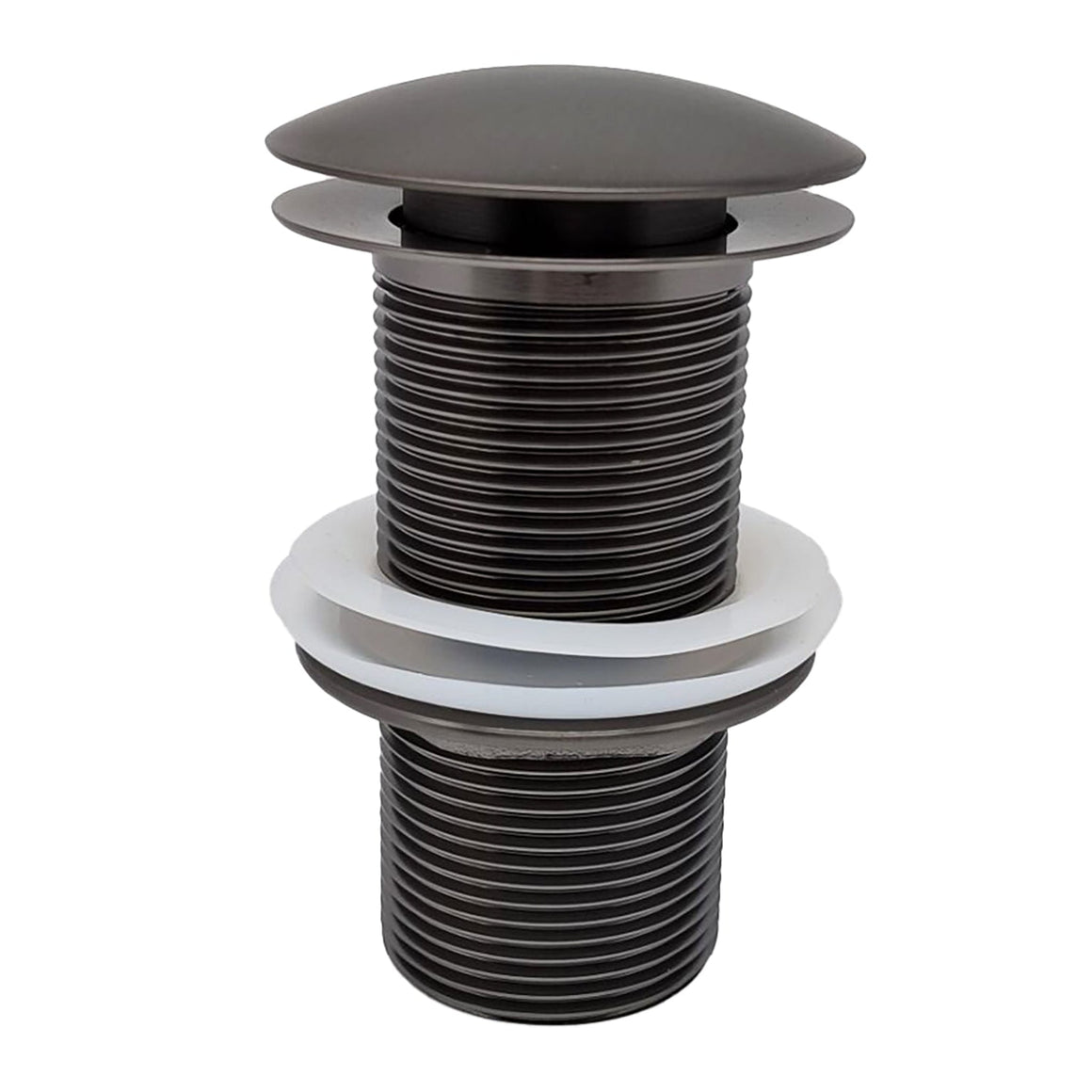 Wiesbaden UniMatch clickwaste afvoerplug verlengd gunmetal - productfoto