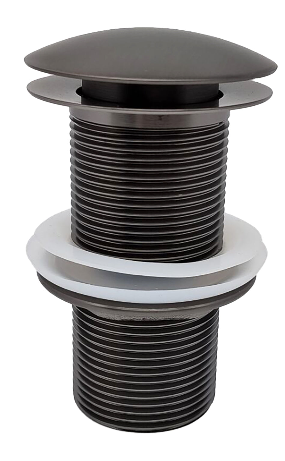 Wiesbaden UniMatch clickwaste afvoerplug verlengd gunmetal - productfoto