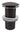 Wiesbaden UniMatch clickwaste afvoerplug verlengd gunmetal - productfoto