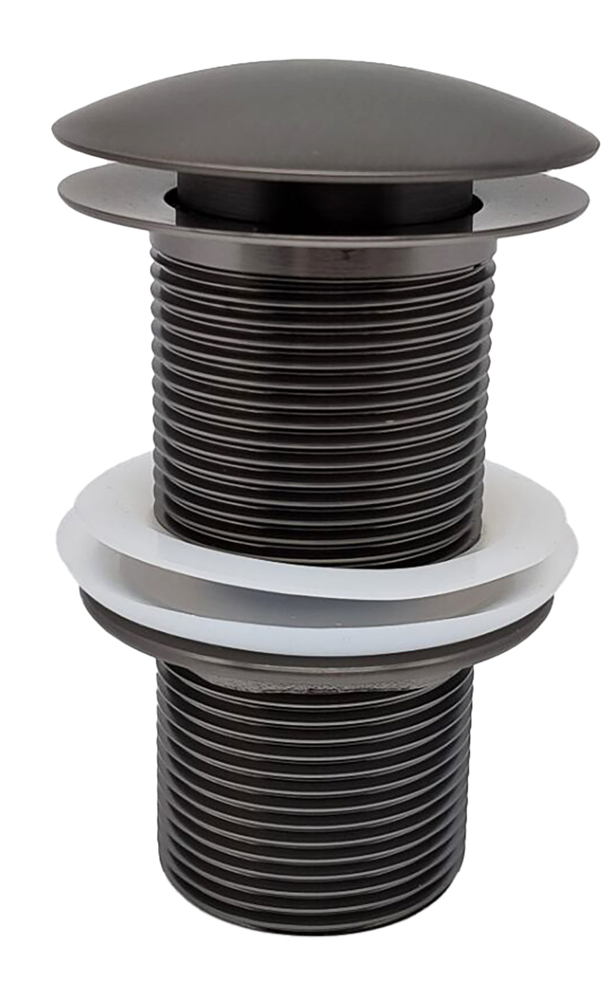 Wiesbaden UniMatch clickwaste afvoerplug verlengd gunmetal - productfoto