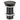 Wiesbaden UniMatch open afvoerplug verlengd gunmetal - productfoto