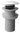 Wiesbaden UniMatch clickwaste afvoerplug verlengd glans wit - productfoto