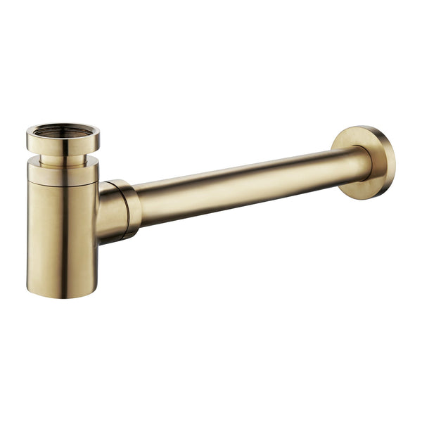 Wiesbaden UniMatch fonteinsifon 5/4" x 32 mm geborsteld messing PVD