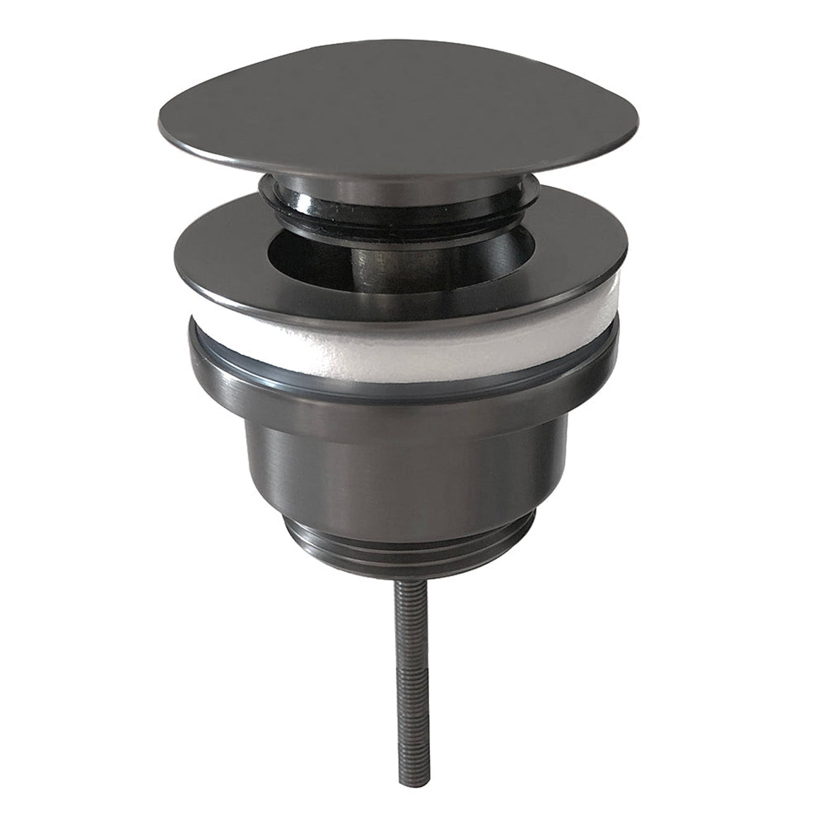 Wiesbaden UniMatch clickwaste afvoerplug gunmetal - productfoto