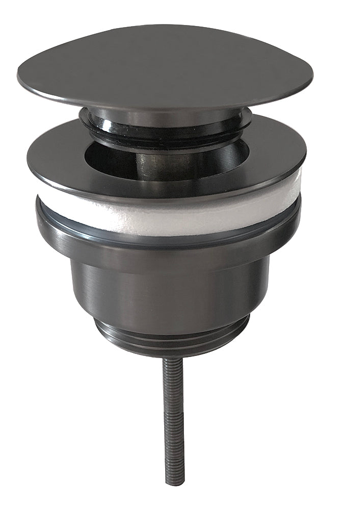 Wiesbaden UniMatch clickwaste afvoerplug gunmetal - productfoto