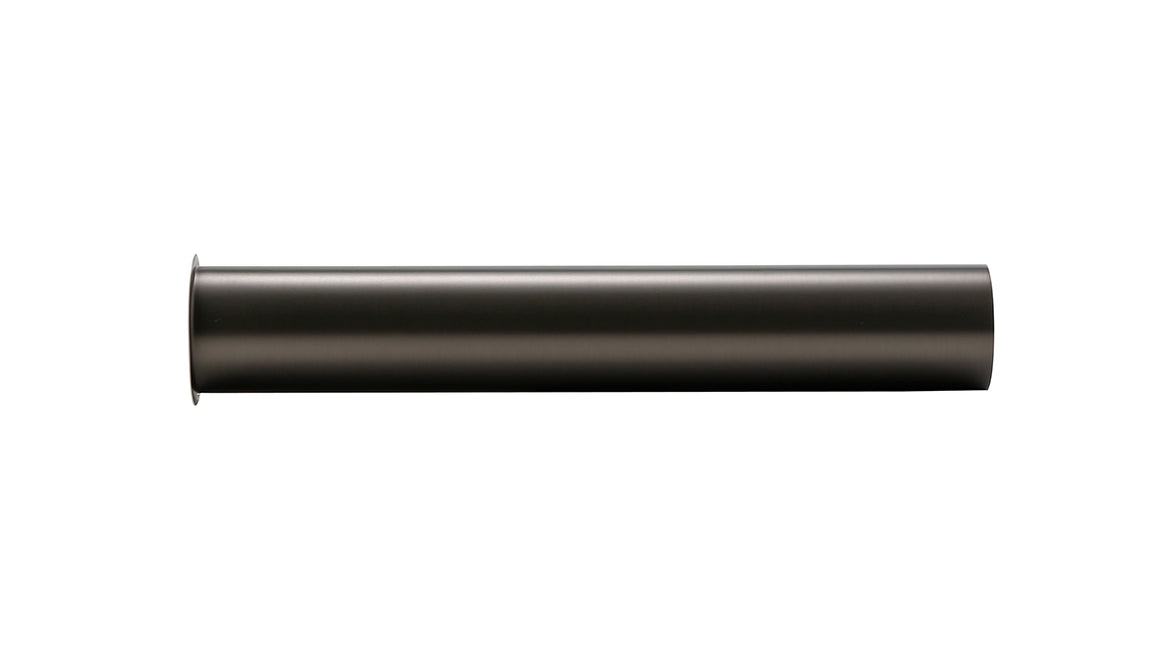 Wiesbaden UniMatch sifon verlengbuis 20 cm met kraag gunmetal - productfoto