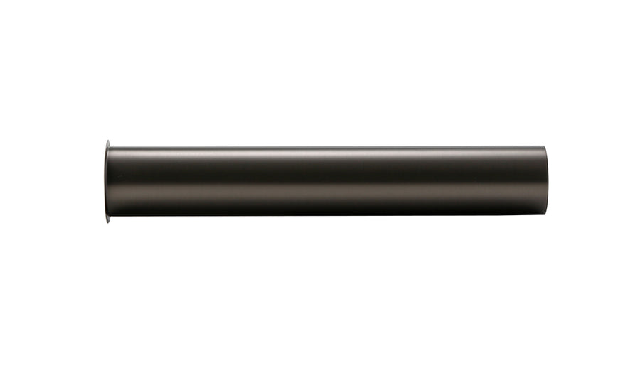 Wiesbaden UniMatch sifon verlengbuis 20 cm met kraag gunmetal - productfoto