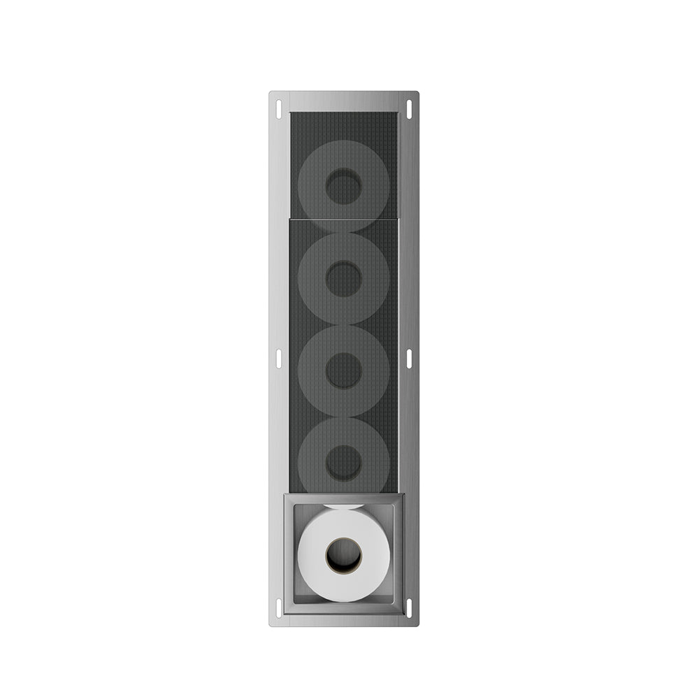 Xellanz Rocko reserverolhouder inbouw RVS - productfoto