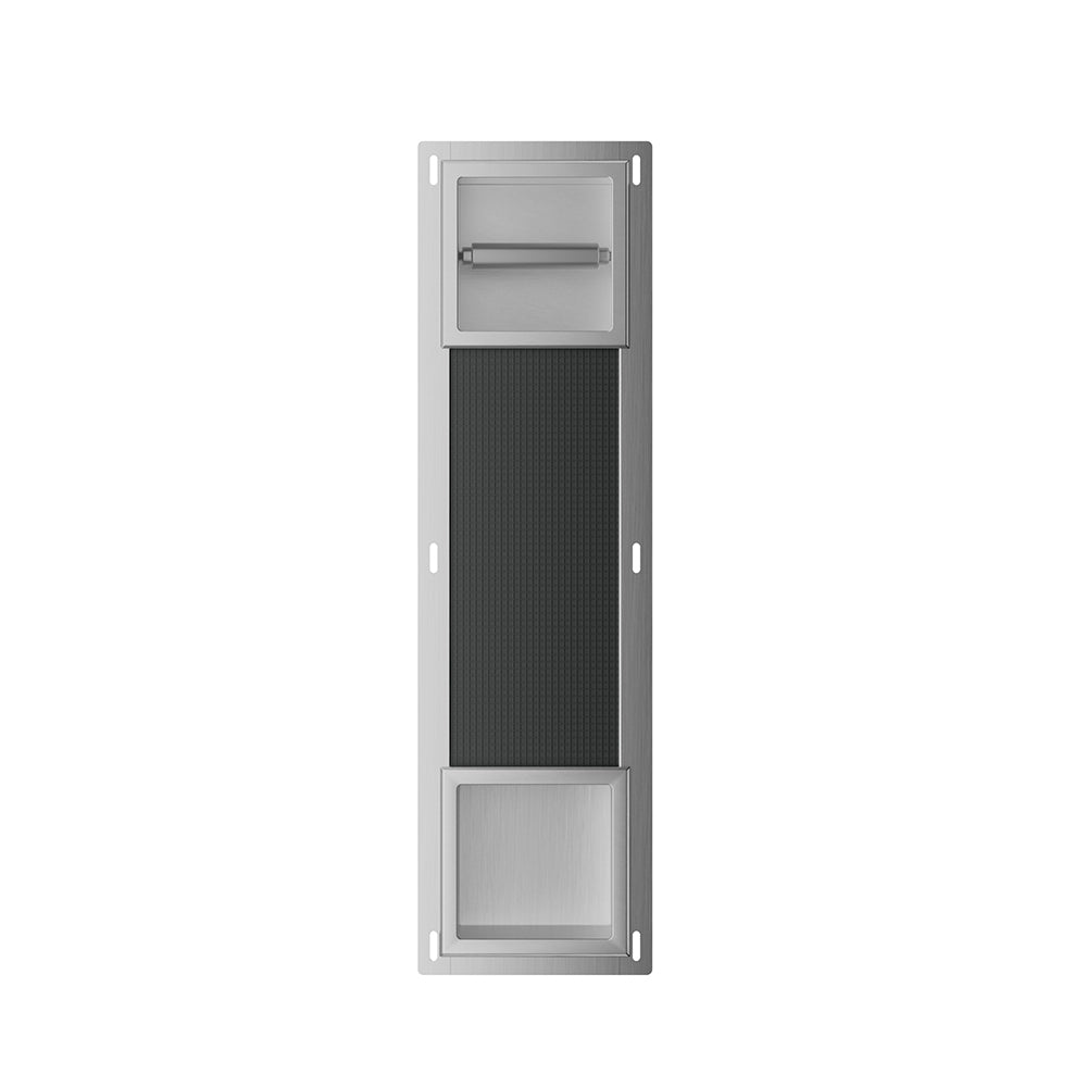 Xellanz Rocko toiletrolhouder zonder klep en reserverolhouder RVS - productfoto