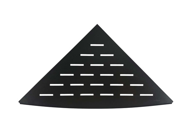 Étagère d'angle noire mate Wiesbaden 29X29 Cm