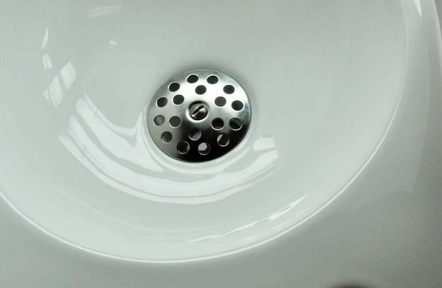 Bouchon en laiton Wiesbaden chrome grille 5/4"